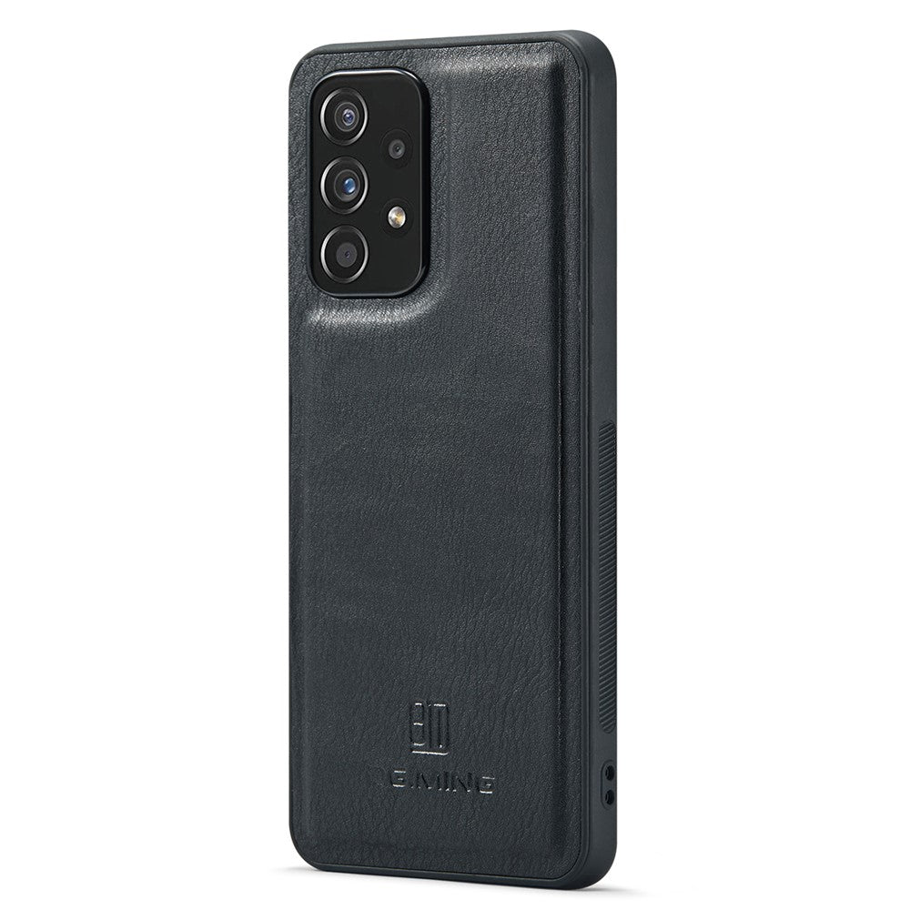 DG.MING for Samsung Galaxy A53 5G Detachable Split Leather Flip Wallet Case Stand Magnetic Full Body Protective Phone Cover