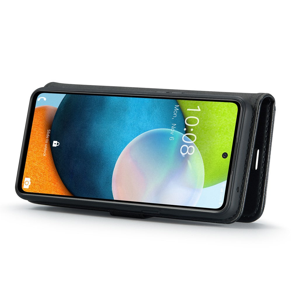 DG.MING for Samsung Galaxy A53 5G Detachable Split Leather Flip Wallet Case Stand Magnetic Full Body Protective Phone Cover