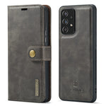 DG.MING for Samsung Galaxy A53 5G Detachable Split Leather Flip Wallet Case Stand Magnetic Full Body Protective Phone Cover