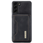 DG.MING M2 Series Wireless Charging Shockproof Phone Protective Cover Detachable 2-in-1 Wallet Phone Case for Samsung Galaxy S22+ 5G