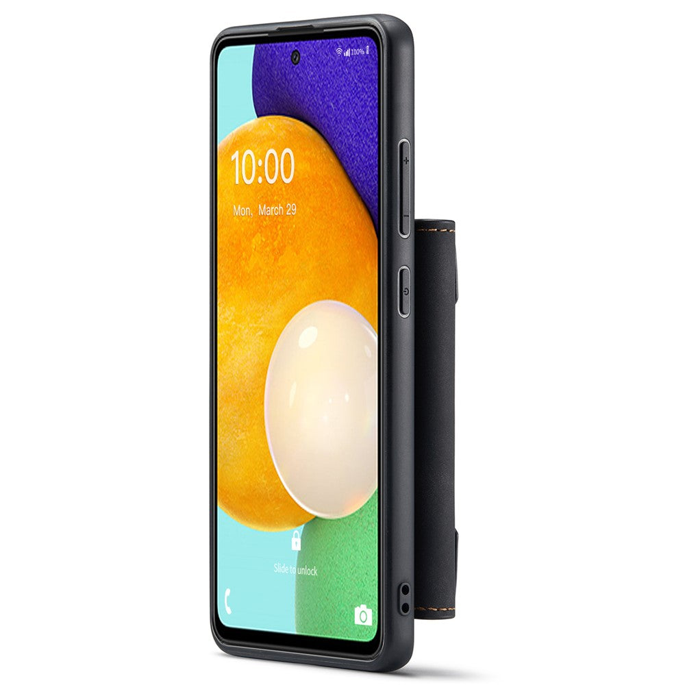 DG.MING M2-serien Aftageligt 2-i-1 pung-telefoncover Stødsikkert telefonbeskyttelsescover til Samsung Galaxy A53 5G