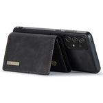 DG.MING M1 Series telefoncover PU + TPU + PC bagcover med magnetisk trefoldig pung og støttefod til Samsung Galaxy A33 5G