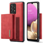 DG.MING M1 Series telefoncover PU + TPU + PC bagcover med magnetisk trefoldig pung og støttefod til Samsung Galaxy A33 5G