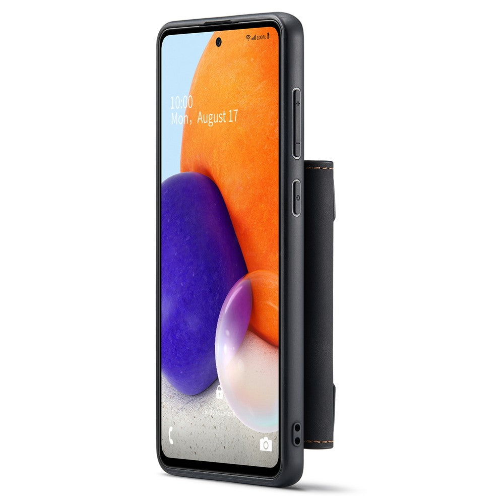 DG.MING M2 Series Detachable Wallet Phone Case 2-in-1 Wireless Charging All-Inclusive Hybrid Phone Protector for Samsung Galaxy A73 5G