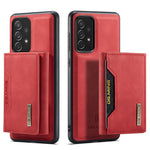 DG.MING M2 Series Detachable Wallet Phone Case 2-in-1 Wireless Charging All-Inclusive Hybrid Phone Protector for Samsung Galaxy A73 5G