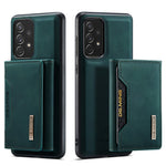 DG.MING M2 Series Detachable Wallet Phone Case 2-in-1 Wireless Charging All-Inclusive Hybrid Phone Protector for Samsung Galaxy A73 5G