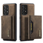 DG.MING M2 Series Detachable Wallet Phone Case 2-in-1 Wireless Charging All-Inclusive Hybrid Phone Protector for Samsung Galaxy A73 5G