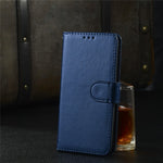 Solid Color Magnetic Closure Flip Leather Protective Wallet Shell Case with Foldable Stand for Samsung Galaxy S22 5G