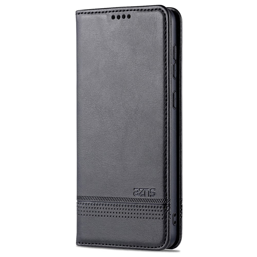 AZNS PU Leather Wallet Flip Case Magnetic Absorption Folding Stand Protective Cover for Samsung Galaxy A53 5G