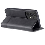 AZNS PU Leather Wallet Flip Case Magnetic Absorption Folding Stand Protective Cover for Samsung Galaxy A53 5G
