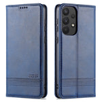 AZNS PU Leather Wallet Flip Case Magnetic Absorption Folding Stand Protective Cover for Samsung Galaxy A53 5G
