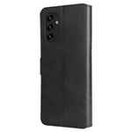 Velbeskyttet pungstander i PU-læder + TPU magnetisk lukkende telefoncover til Samsung Galaxy A13 4G