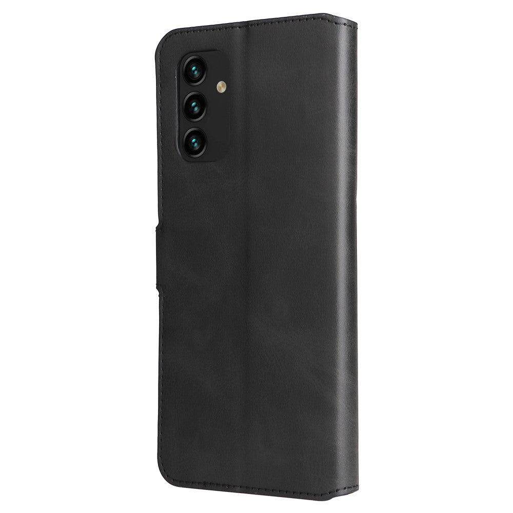 Velbeskyttet pungstander i PU-læder + TPU magnetisk lukkende telefoncover til Samsung Galaxy A13 4G