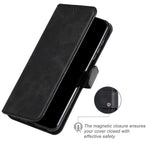 Velbeskyttet pungstander i PU-læder + TPU magnetisk lukkende telefoncover til Samsung Galaxy A13 4G
