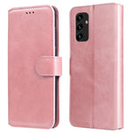 Velbeskyttet pungstander i PU-læder + TPU magnetisk lukkende telefoncover til Samsung Galaxy A13 4G