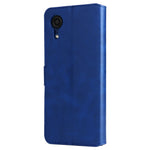 Shockproof Wallet Stand PU Leather Shell Magnetic Clasp Phone Case for Samsung Galaxy A03 Core