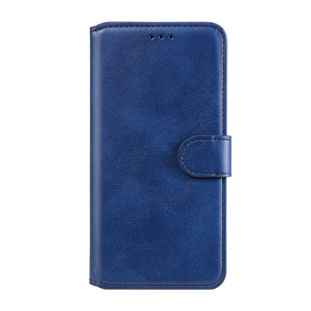 Shockproof Wallet Stand PU Leather Shell Magnetic Clasp Phone Case for Samsung Galaxy A03 Core