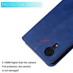 Shockproof Wallet Stand PU Leather Shell Magnetic Clasp Phone Case for Samsung Galaxy A03 Core