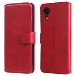 Shockproof Wallet Stand PU Leather Shell Magnetic Clasp Phone Case for Samsung Galaxy A03 Core