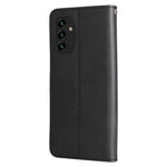 Telefonetui med lynlåslomme, PU-læder, folio flip-pung, stativ og fuld beskyttelse til Samsung Galaxy A13 4G