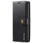DG.MING Split Leather Folding Stand Cover Magnetic Detachable Flip Folio Wallet Case for Samsung Galaxy A13 4G