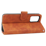 Skin-touch Feeling PU Leather + TPU Phone Cover Stand Wallet Shell Mobile Phone Case for Samsung Galaxy A73 5G