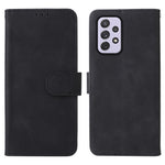 Skin-touch Feeling PU Leather + TPU Phone Cover Stand Wallet Shell Mobile Phone Case for Samsung Galaxy A73 5G