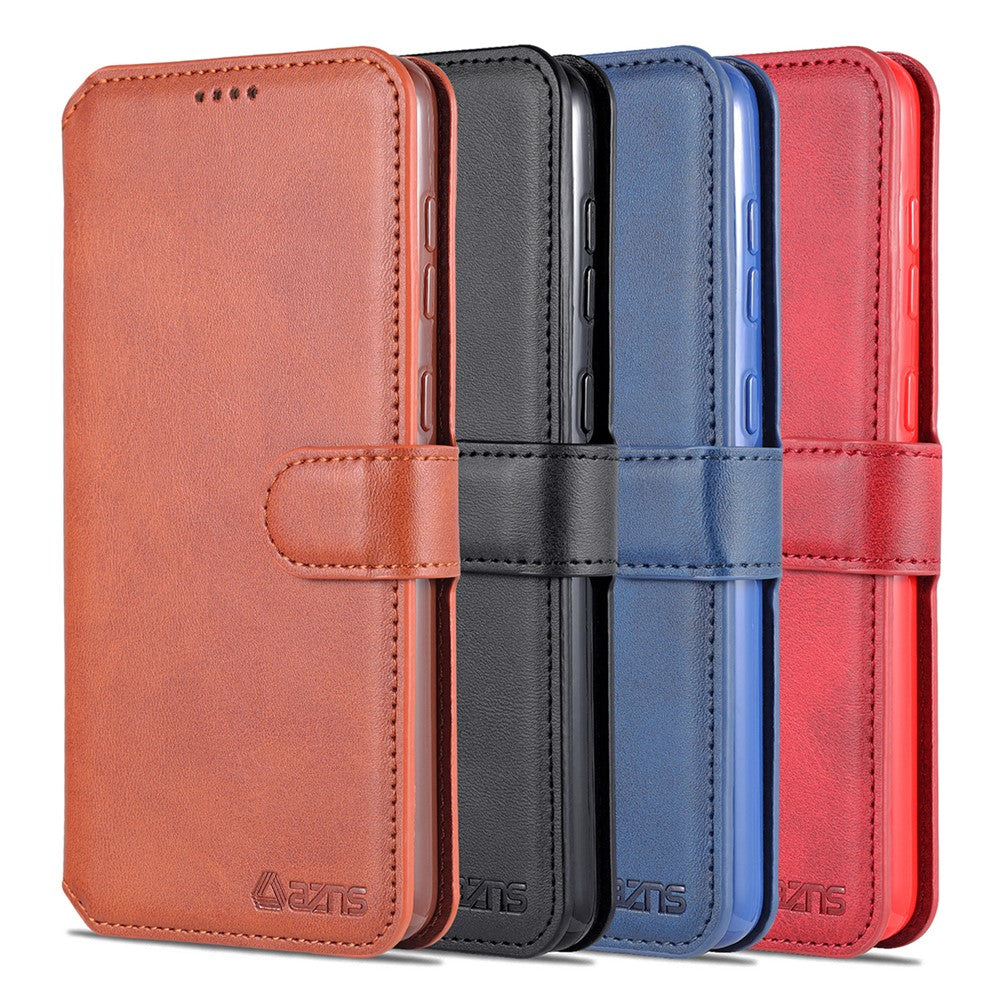 AZNS Stødsikkert PU-lædercover Magnetisk Lås Pung Telefoncover med Sammenklappelig Stand til Samsung Galaxy A33 5G