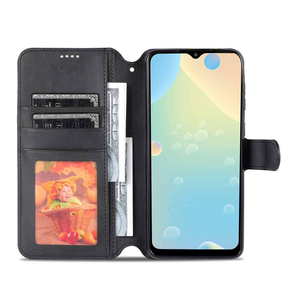 AZNS Stødsikkert PU-lædercover Magnetisk Lås Pung Telefoncover med Sammenklappelig Stand til Samsung Galaxy A33 5G
