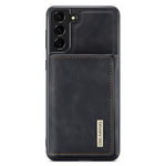 DG.MING M1 Series for Samsung Galaxy S22+ 5G Phone Case PU + TPU + PC Back Cover with Magnetic Tri-Fold Wallet Kickstand