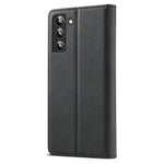 LC.IMEEKE Wallet Phone Case for Samsung Galaxy S22+ 5G, Strong Magnetic Auto Closing PU Leather Flip Stand Cover