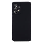 Liquid Silicone Phone Case for Samsung Galaxy A33 5G, Drop Protection Microfiber Lining Cushion Anti-Scratch Cover with Strap