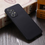 Liquid Silicone Phone Case for Samsung Galaxy A33 5G, Drop Protection Microfiber Lining Cushion Anti-Scratch Cover with Strap
