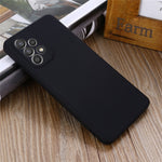 Liquid Silicone Phone Case for Samsung Galaxy A53 5G, Soft Touch Microfiber Lining Shockproof Anti-Scratch Shell with Strap
