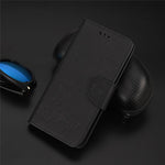 Til Samsung Galaxy A13 4G præget store sommerfugle læder mobiltelefonetui pung stander telefonetui telefonskal
