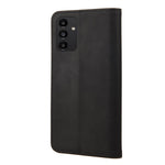 Til Samsung Galaxy A13 4G Stødsikker Sammenføjet PU Læder Cover Pung Stander Hudvenligt Telefoncover