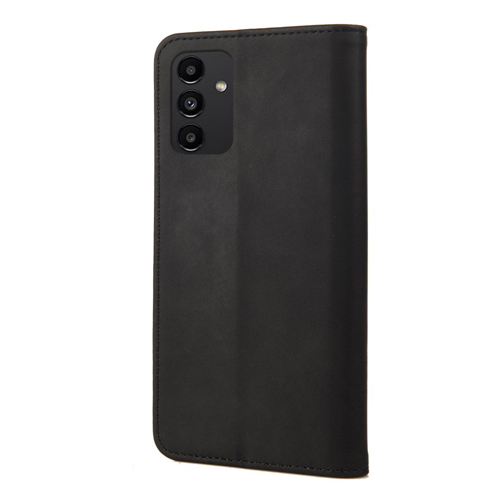 Til Samsung Galaxy A13 4G Stødsikker Sammenføjet PU Læder Cover Pung Stander Hudvenligt Telefoncover