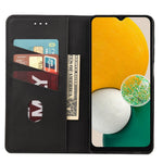 Til Samsung Galaxy A13 4G Stødsikker Sammenføjet PU Læder Cover Pung Stander Hudvenligt Telefoncover