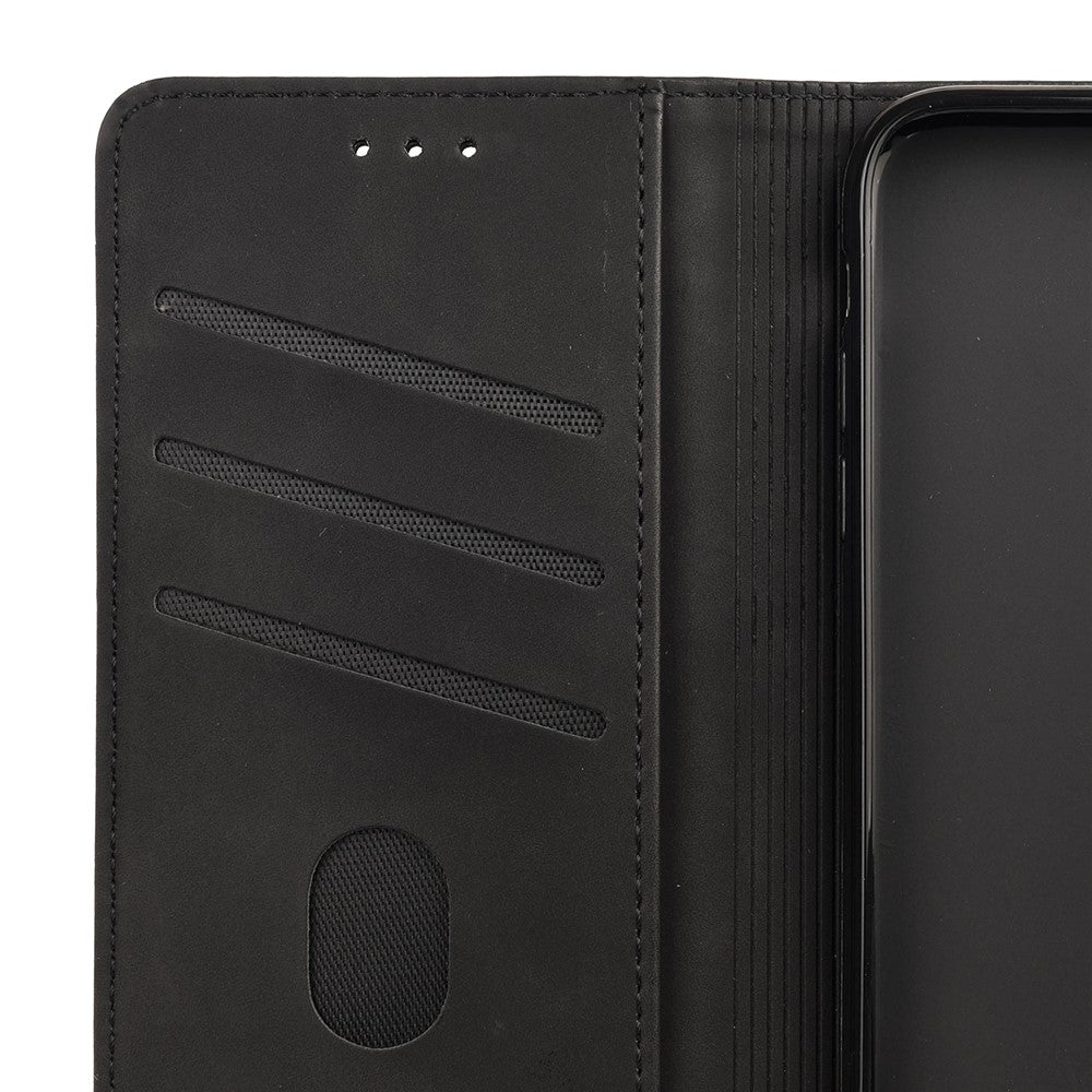 Til Samsung Galaxy A13 4G Stødsikker Sammenføjet PU Læder Cover Pung Stander Hudvenligt Telefoncover