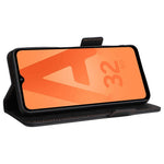 For Samsung Galaxy A32 5G Hardware Design Foldable Stand Wallet Cover Shockproof Leather Phone Case