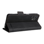 For Samsung Galaxy A32 5G Hardware Design Foldable Stand Wallet Cover Shockproof Leather Phone Case