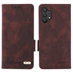 For Samsung Galaxy A32 5G Hardware Design Foldable Stand Wallet Cover Shockproof Leather Phone Case