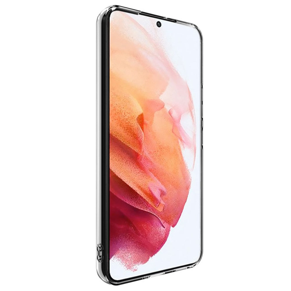 IMAK UX-5-serien TPU-skal för Samsung Galaxy S22 5G, reptåligt, smalt, transparent baksida för mobilen