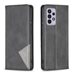 Til Samsung Galaxy A33 5G telefoncover aftryk mønster splejsning stil telefoncover kortlommer design læder telefonetui