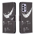 For Samsung Galaxy A33 5G Pattern Printing PU Leather Wallet Stand Shockproof Protective Flip Cover
