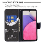 Samsung Galaxy A33 5G Mönstertryck PU-läder Plånboksfodral Stötsäkert Skyddande Flipfodral