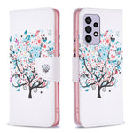 Samsung Galaxy A33 5G Mönstertryck PU-läder Plånboksfodral Stötsäkert Skyddande Flipfodral