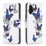 Til Samsung Galaxy A13 4G / A13 5G / A04 4G (164,4 x 76,3 x 9,1 mm) Stand Wallet Mønster Cover PU Læder Telefonetui