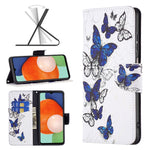 Til Samsung Galaxy A13 4G / A13 5G / A04 4G (164,4 x 76,3 x 9,1 mm) Stand Wallet Mønster Cover PU Læder Telefonetui