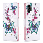 Til Samsung Galaxy A13 4G / A13 5G / A04 4G (164,4 x 76,3 x 9,1 mm) Stand Wallet Mønster Cover PU Læder Telefonetui